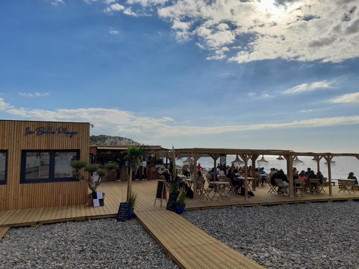 Charmante Villa plein SUD 50m de la plage - Balcon vue latérale sur Mer Mers-les-Bains Esterno foto